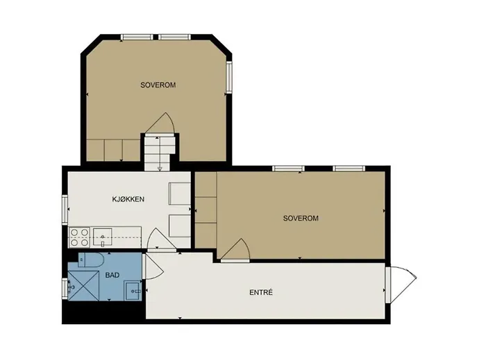 Near Center *